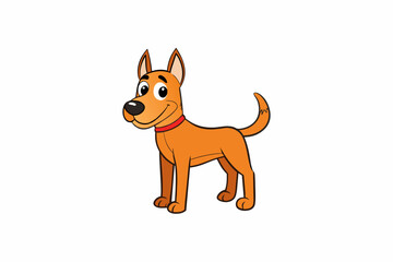 dog vector illustration