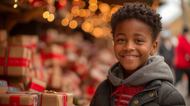 10. Holiday Toy Drive: Against a backdrop of twinkling lights and festive decorations, donors drop off gifts and toys for children in need at a holiday toy drive, spreading joy and