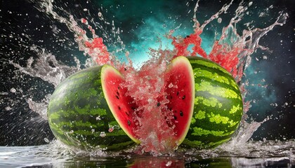 Wassermelonen Splash.