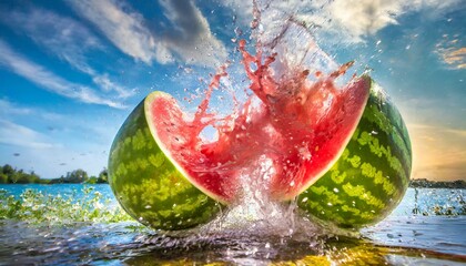 Wassermelonen Splash.