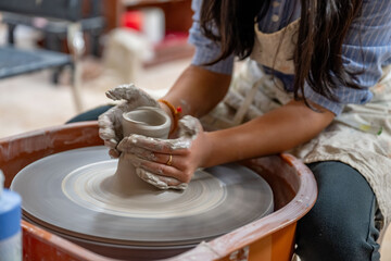 pottery clay wheel