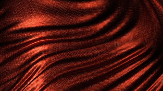 Orange Cloth Close-Up