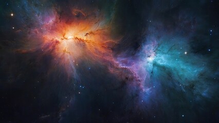 Beautiful space background
