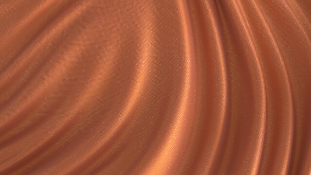 Orange Cloth Close-Up