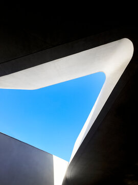 Modern architecture detail abstract