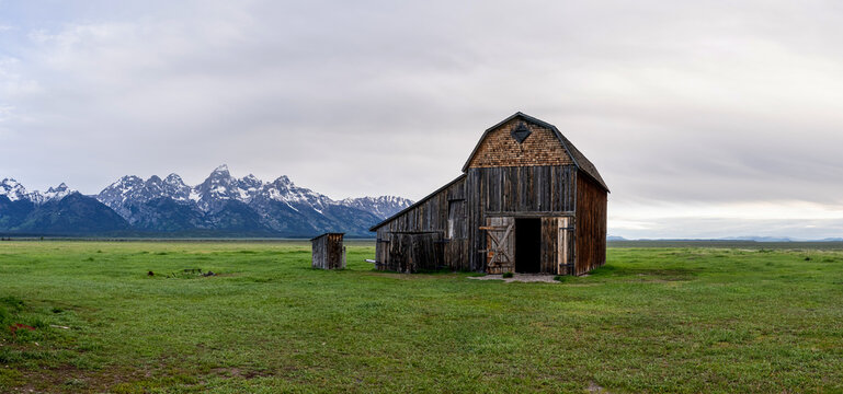 Mormon Building in Grand Teton