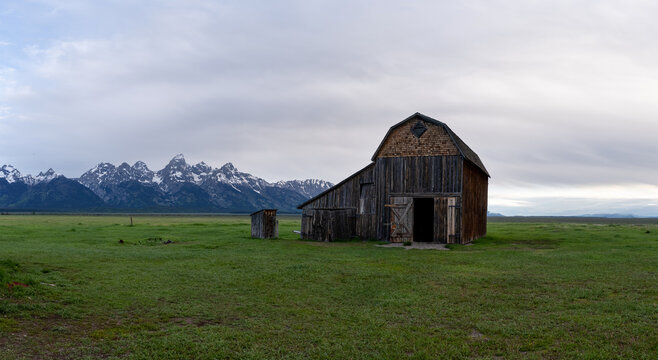 Mormon Building in Grand Teton