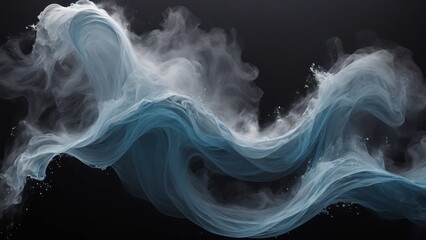 Fototapeta premium Mesmerizing Smoke Waves