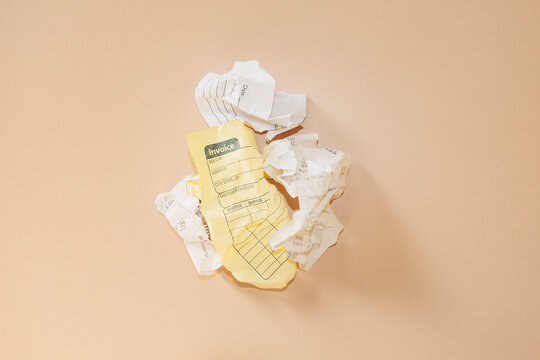 Disorganized receipts