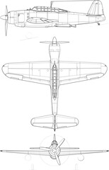 Yokosuka D4Y-4-svg vector file.svg