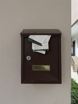 Receipts in mailbox