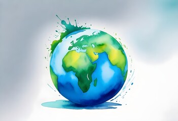 World earth day concept, earth globe, symbol of environmental protection - Earth Day concept , World environment day,  22 April 


