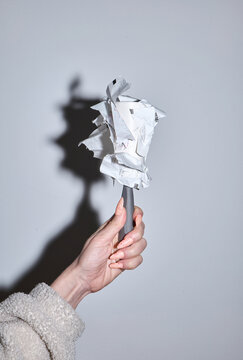 Lint roller with Receipts