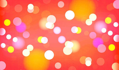 Red bokeh background for banner, poster, Party, Anniversary, greetings, and various design works