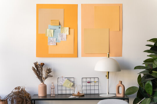 Business receipts at office