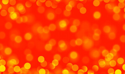 Red bokeh background for banner, poster, Party, Anniversary, greetings, and various design works