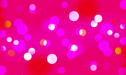 Pink bokeh background for banner, poster, Party, Anniversary, greetings, and various design works