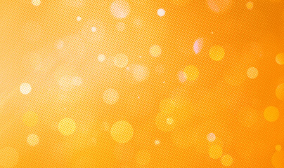 Orange bokeh background for banner, poster, Party, Anniversary, greetings, and various design works