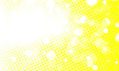 Yellow bokeh background for banner, poster, Party, Anniversary, greetings, and various design works