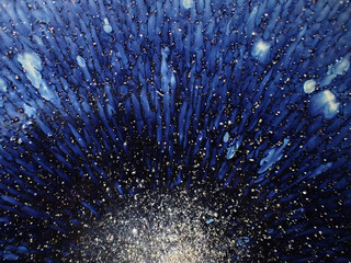 Textured background of microscopic glaze of Chinese ceramics tea cup