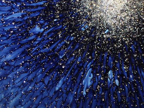 Textured background of microscopic glaze of Chinese ceramics tea cup