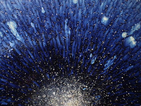 Textured background of microscopic glaze of Chinese ceramics tea cup