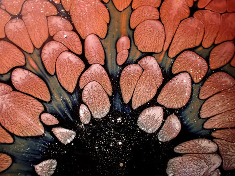 Textured background of microscopic glaze of Chinese ceramics tea cup