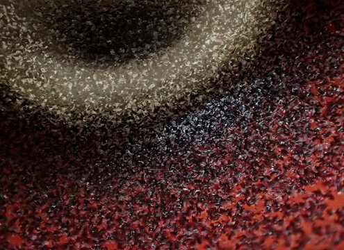 Textured background of microscopic glaze of Chinese ceramics tea cup