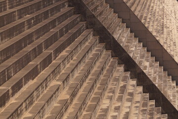 stairs in the construction