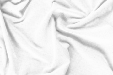 Realistic silk fabric png mockup, transparent design