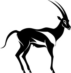 Desert Dreamer Oryx Logo Vector 