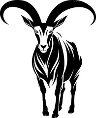 Royal Roam Emblematic Oryx Icon Desert Dignity Oryx Vector Logo