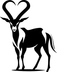 Mirage Monarch Vector Oryx Emblem Sands of Majesty Emblematic Oryx Icon