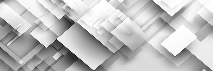 A black and white abstract background with a large number of squares, AI