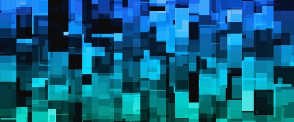 abstract blue and green background