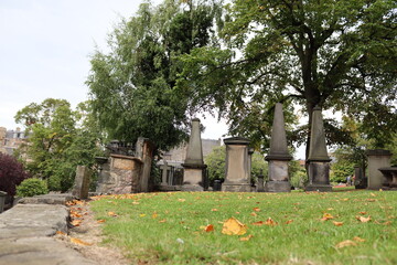 Fototapeta premium CEMENTERIO GREYFRIARS. EDINBURG. SCOTLAND. ENGLAND. EUROPE. 