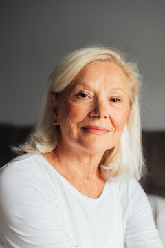 Portrait of mature woman