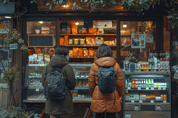 A click-and-collect service allowing customers to order online and pick up their purchases at a convenient location, combining the ease of online shopping. Generative Ai.