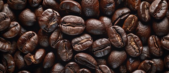  coffee beans background pattern
