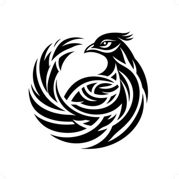 recommend clip art: pheasant; chicken in modern tribal tattoo, abstract line art of animals, minimalist contour. Vector
