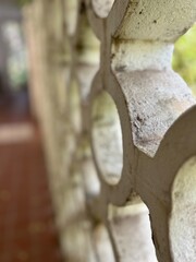 detail of textured wall - travel texture in Cambodia