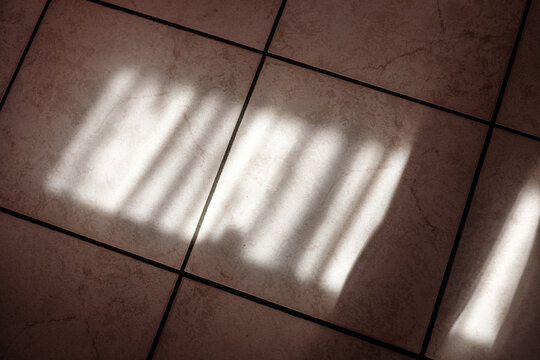 Light spot on the floor.