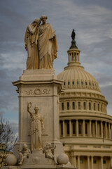 Fototapeta na wymiar United States Capitol Building. Capital Building, Washington DC.