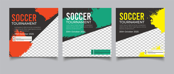 Social Media Post for Soccer Competition	
