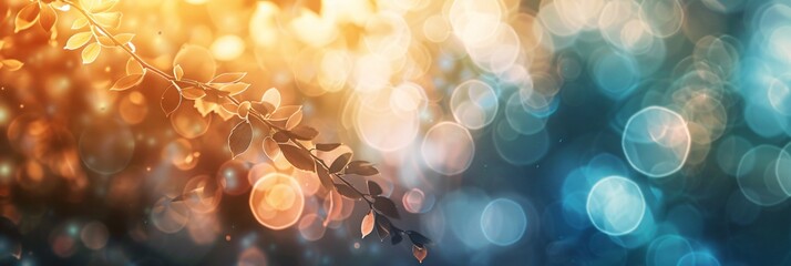 Blurred Refraction Light with Bokeh or Organic Flare Overlay Effect - obrazy, fototapety, plakaty