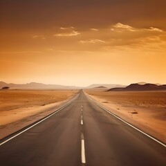 long road to the desert