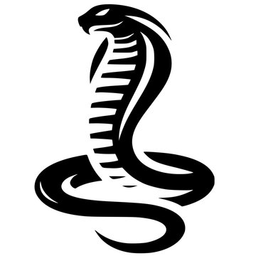 recommend clip art: Cobra snake silhouette