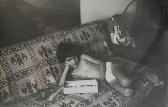 boy in the room with chess