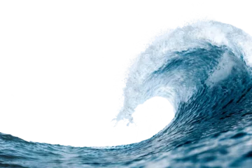 Fototapete Ocean wave png border, transparent background © Rawpixel.com