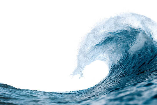 Ocean wave png border, transparent background
